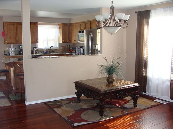 Dinning area with kitchen 