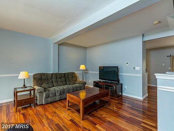 Stunning hardwood floors through main living area