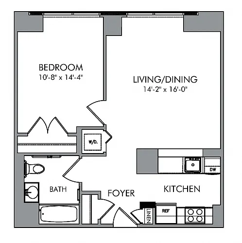 Floor plan A_A6
