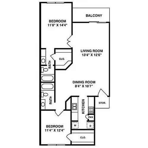 Floor plan Floor Plan G