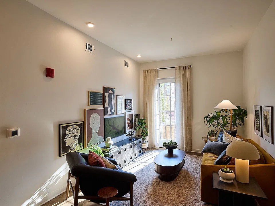 Cozy living room with elegant decor