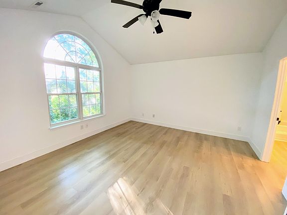 Large master bedroom - for example: fits king size bed, loveseat, side tables and a dresser