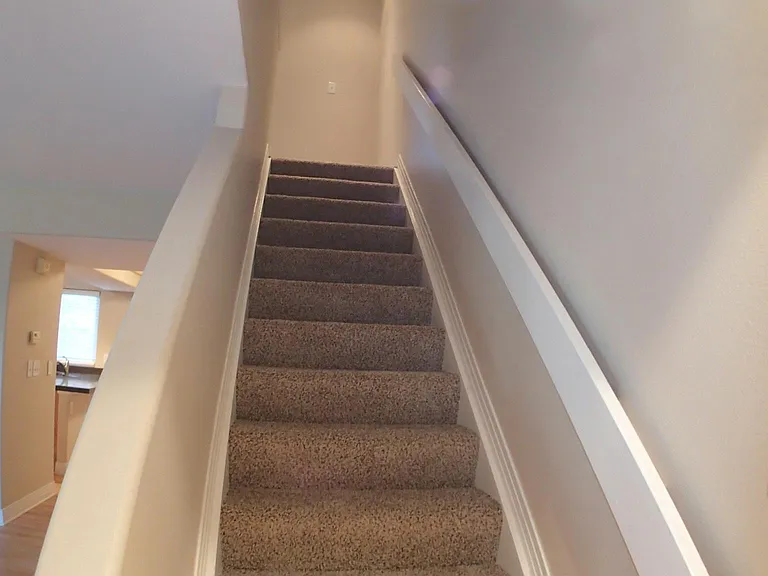 Stairs upstairs to bedrooms