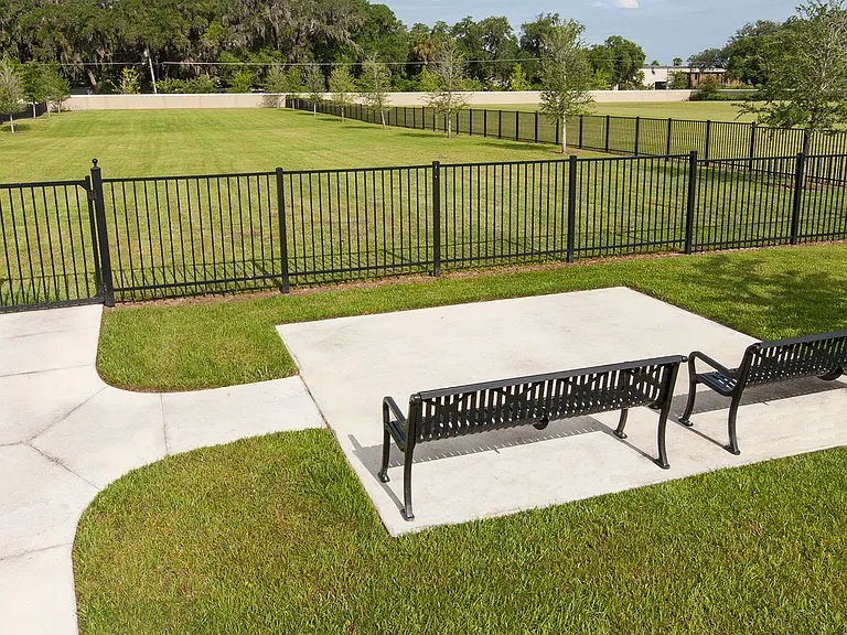 Dog Park with Benches