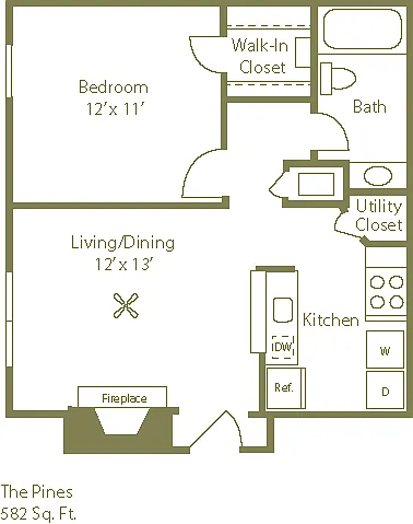 Floor plan Pines