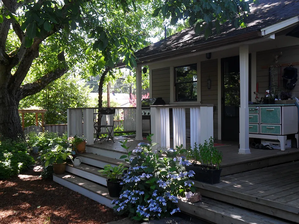 Back porch, patio