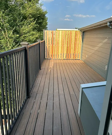 3rd floor deck