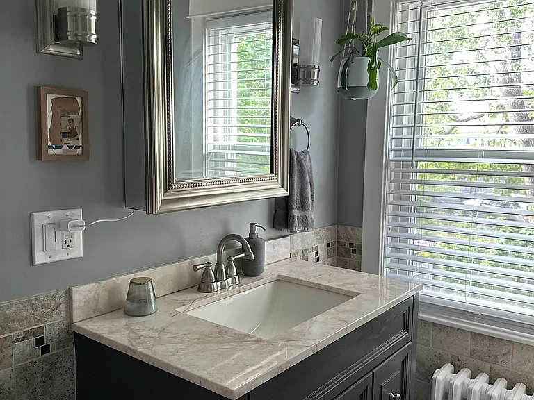 Full Bathroom with updated finishes.