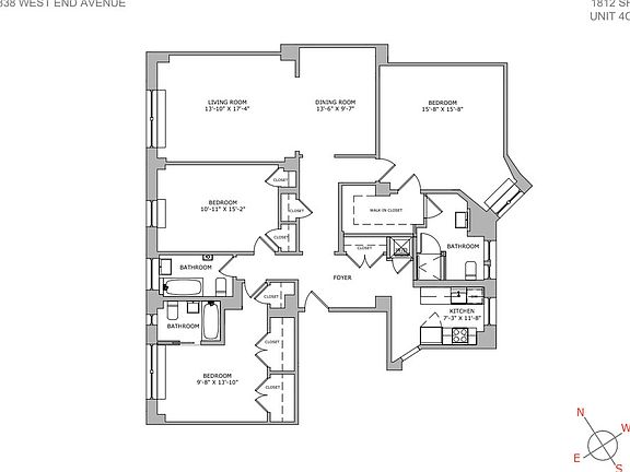2nd image of 838 W End Ave APT 4C