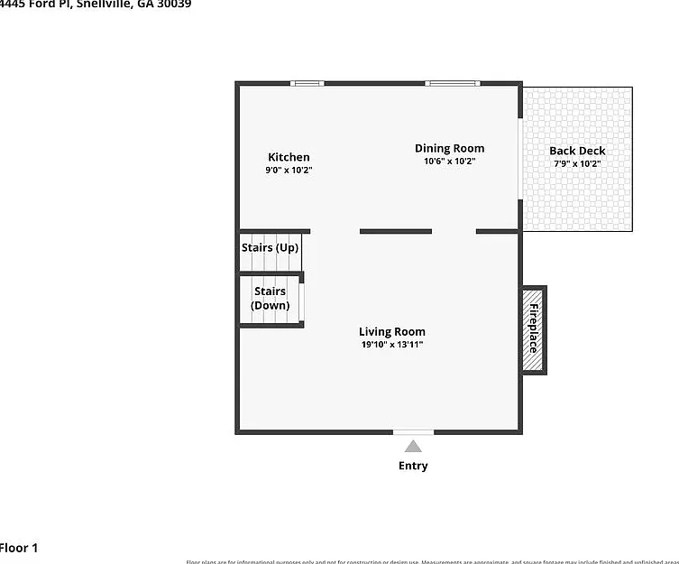 4 bed, 2.0 bath, 1408 sqft, $1,820 — Photo 3