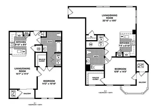 Floor plan Glendale A2