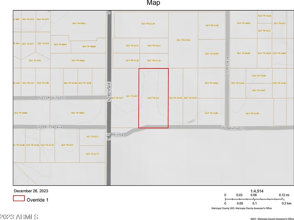 2nd image of 19382 W BELINDA Avenue #503-79-015