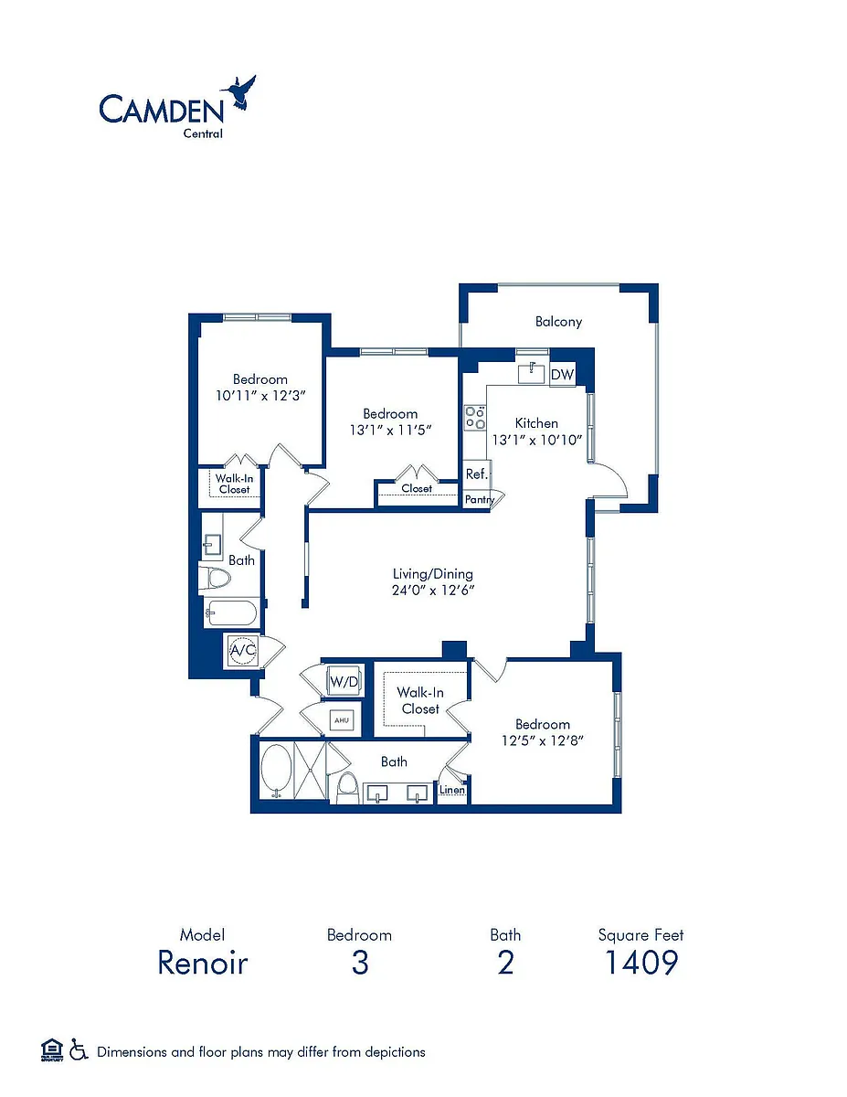 Floor plan Renoir