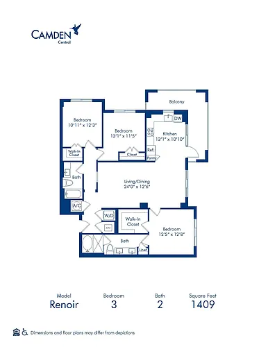 Floor plan Renoir