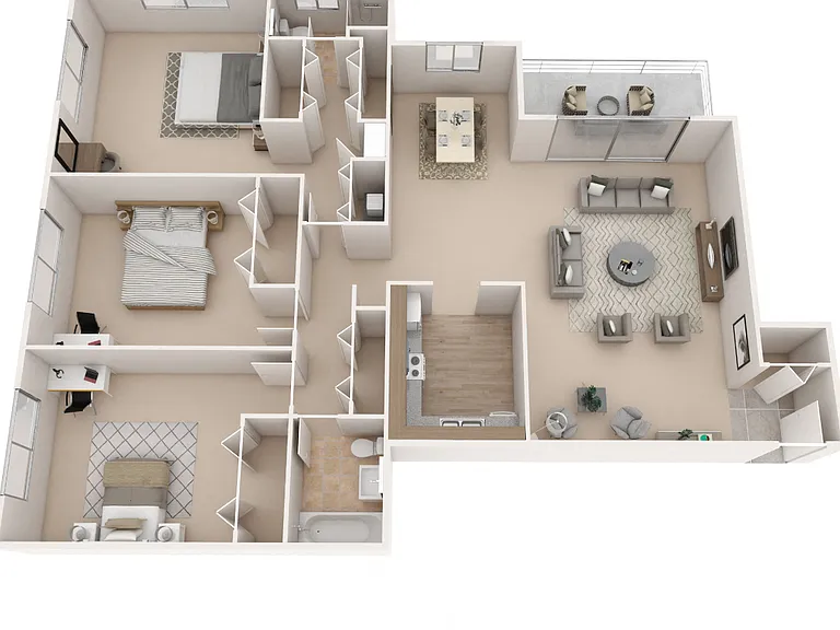 Willow Run at Mark Center Apartment Homes — Photo 33