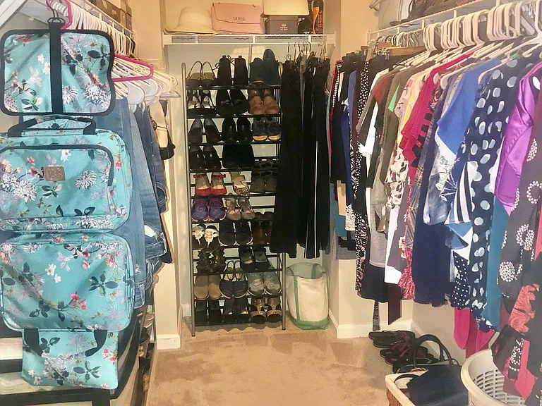 Large closet in primary plus a 2nd closet in the bedroom