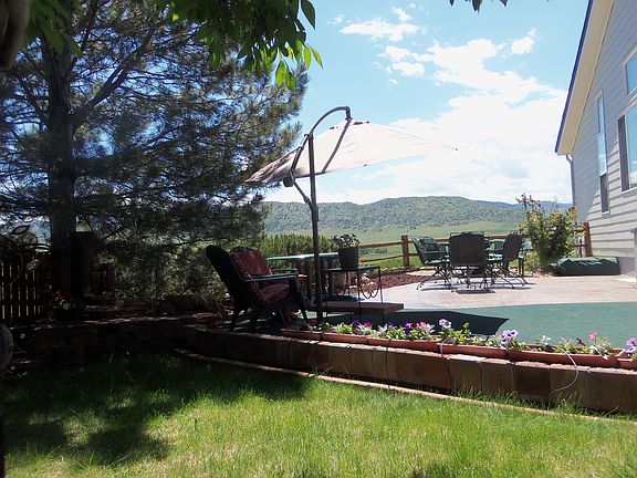 view from large patio