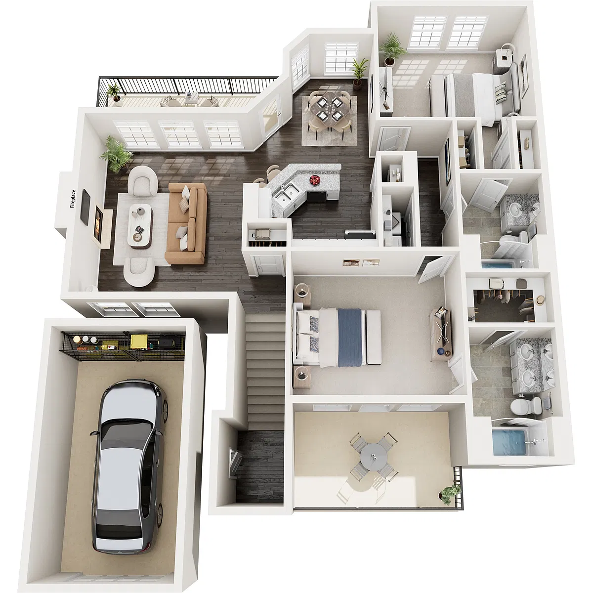 Floor plan Shawnee Renovated