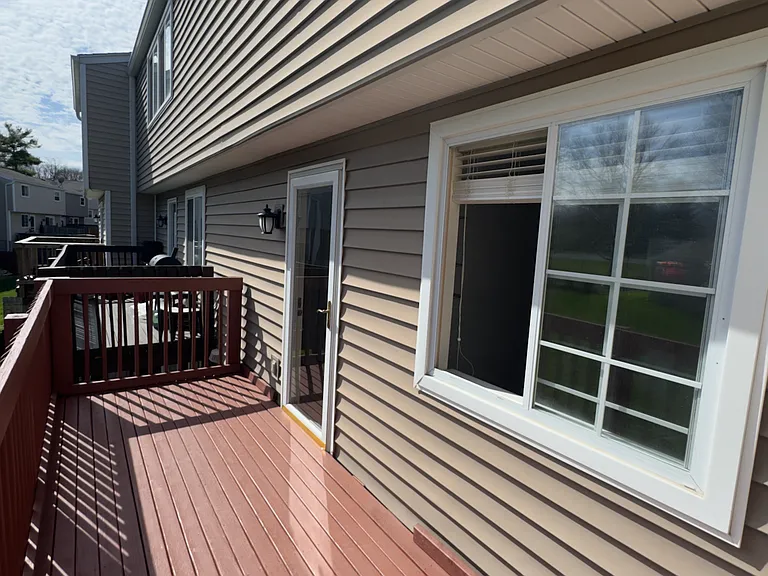 Outdoor Deck from Kitchen