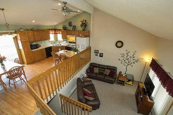 View from third level