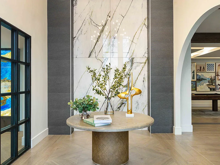 Clubhouse entryway