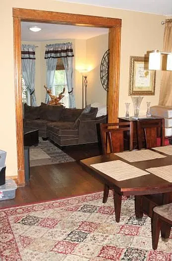Dining Room into Living Room