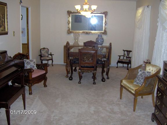 Formal living and dining rooms