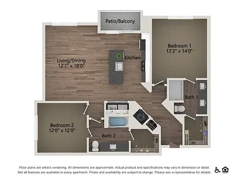 Floor plan B2D