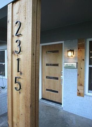 Cedar wood accents
