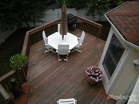 Outdoor deck has more options than can be explained here!