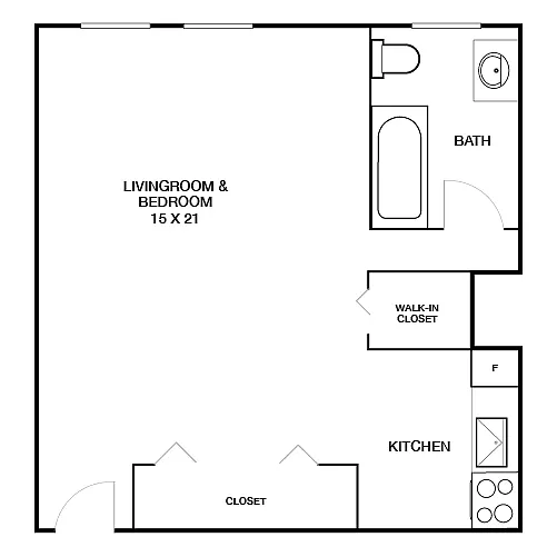Floor plan The Senior