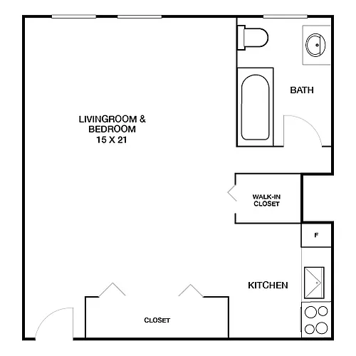 Floor plan The Senior