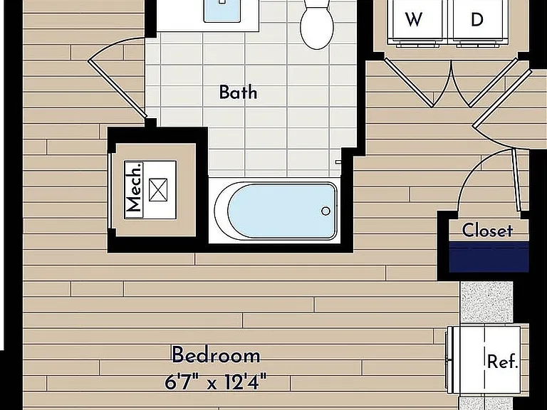 A ST-K Studio Floor Plan A ST-K Studio Floor Plan