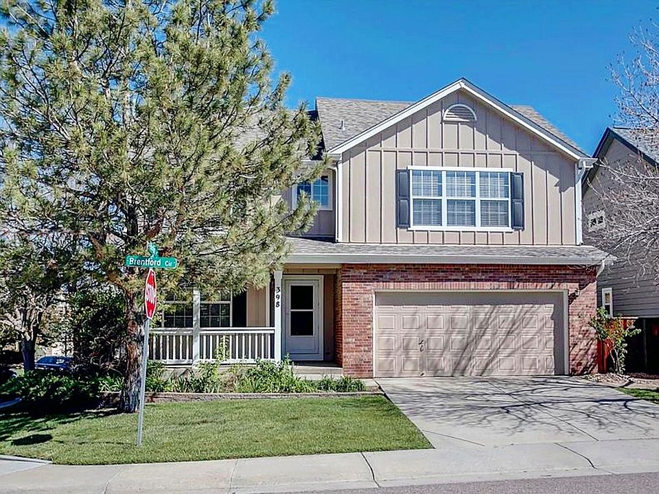 Front view of the house