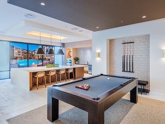 Billiards and Dining Area