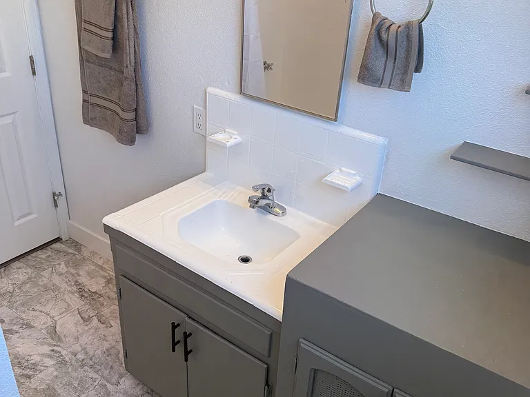 Bathroom (sink and counter view)