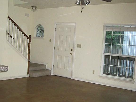 Living Room View of Stairs