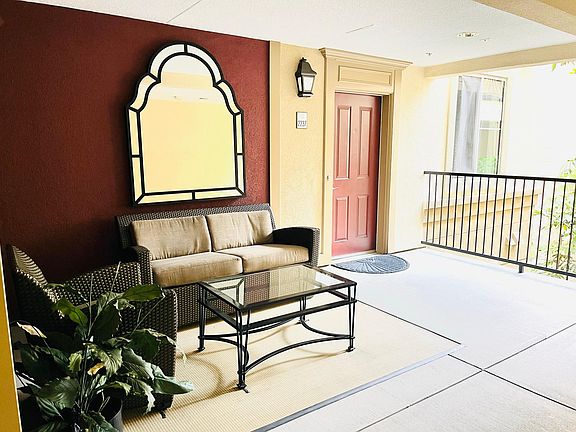 Sitting area in front of your new home. This area is maintained by the HOA.