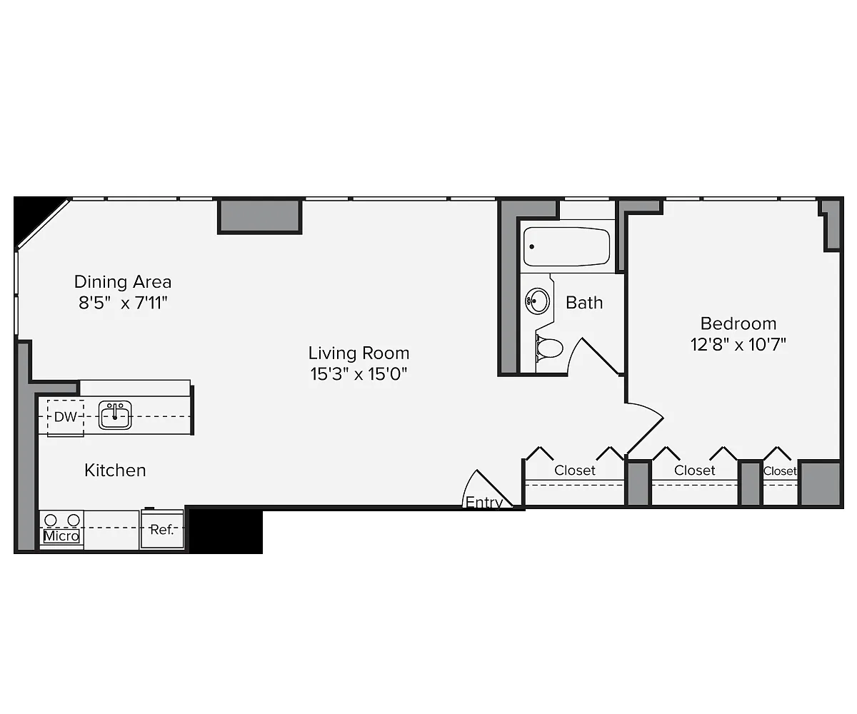 Floor plan A1-715-Classic