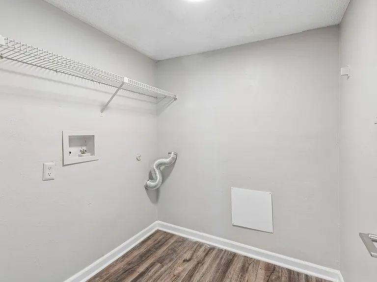 Spacious walk-in closet