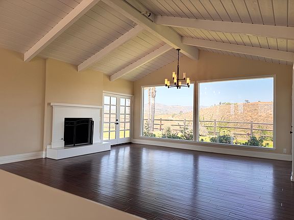 Great room with fireplace