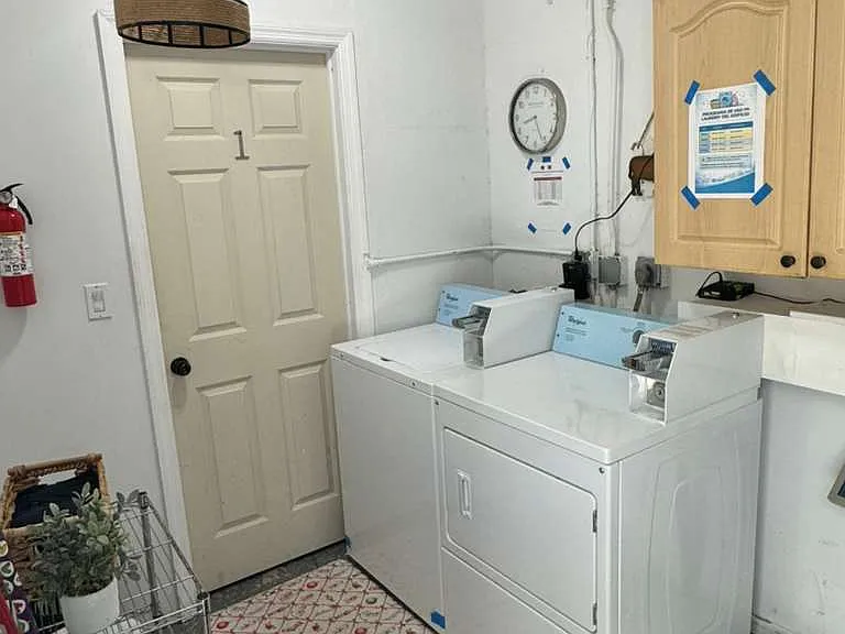 On-site coin laundry for use by all residents!