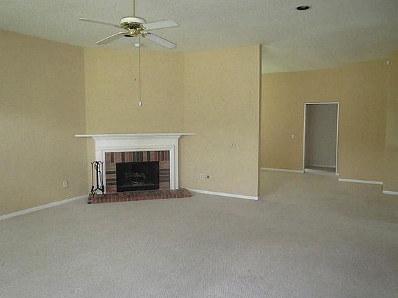 View from the front door, the large Living Room.