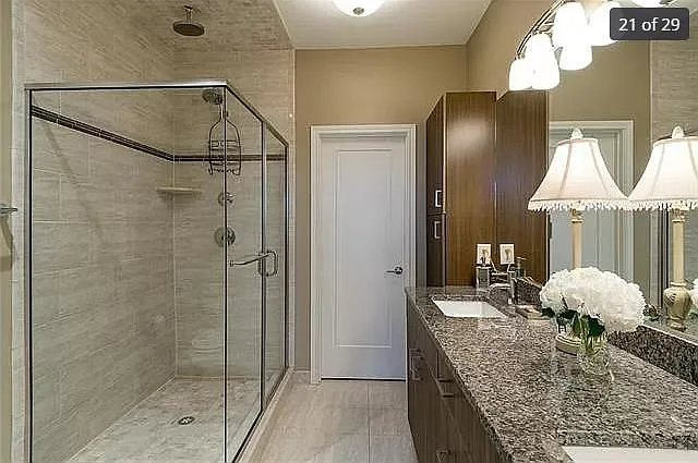 Primary Bath with walk-in closet