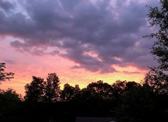 Sunrise from your front deck