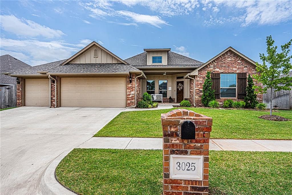 3025 Brookstone Pass Dr Yukon OK 73099 Zillow