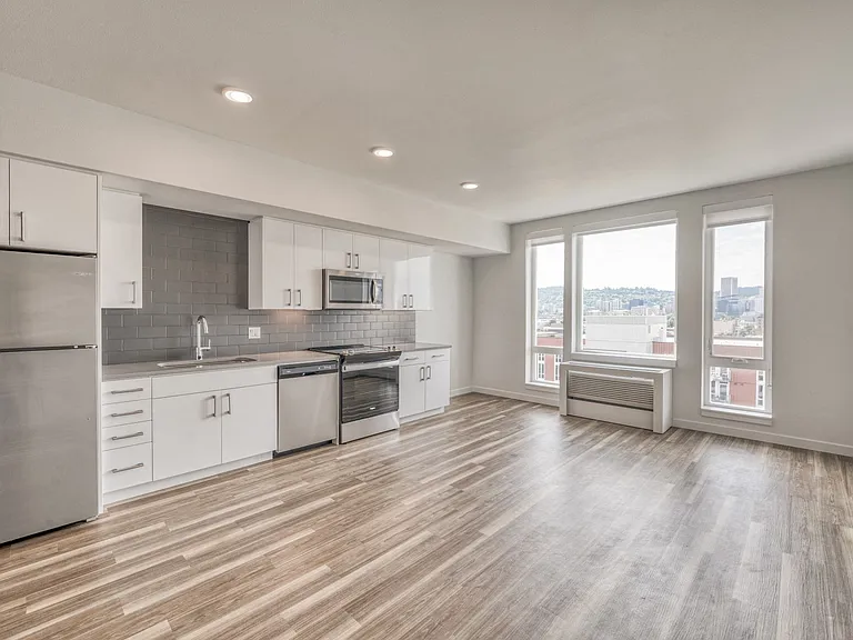 City skyline views in select units