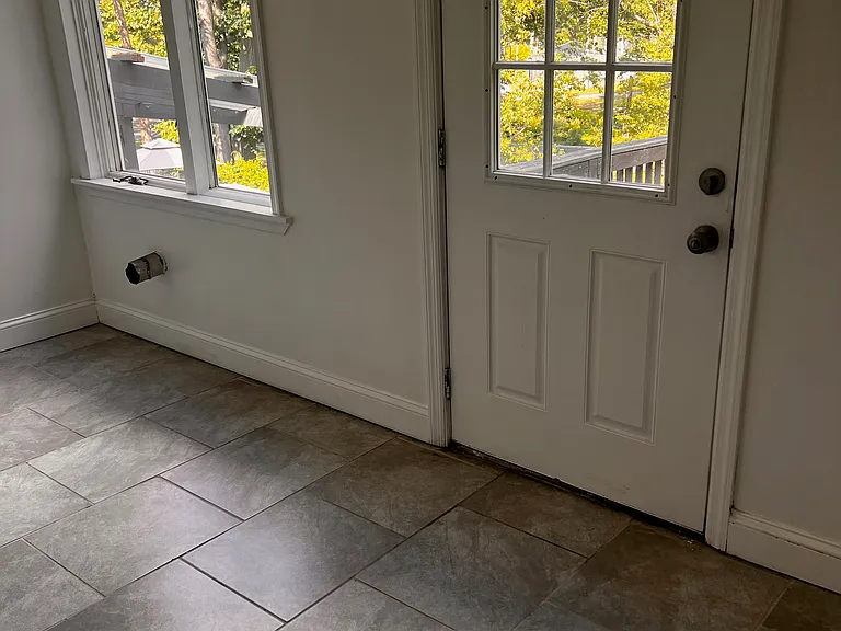 Enclosed porch