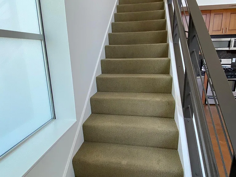 View of the stairs.