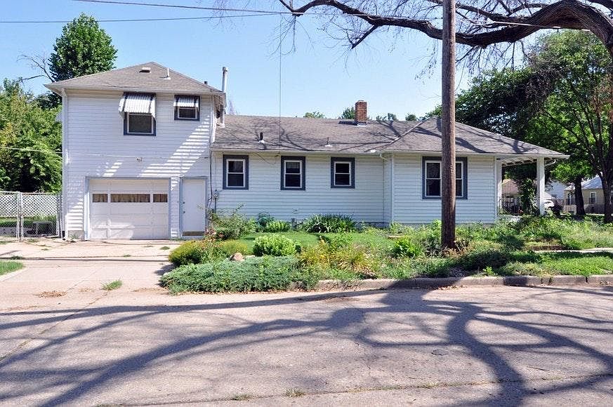 South Side of house/garage